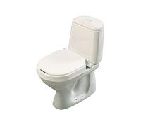 ETAC Hi-Loo Fixed with Lid Raised Toilet Seat - 360 x 390 mm