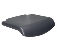 Etac(r) Clean Wheeled Shower Commode Chair, Full Seat Cushion, Grey, Bathroom Chair for Mobility and Convenice, Hygienic Bathroom Aid for Elderly, Handicapped, and Disabled Users