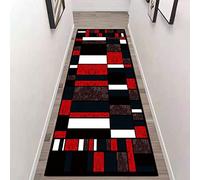 Etaclover Geometric Modern Hallway Runner Rug - 60*90CM, Non Slip, Machine Wash, 6mm Thick