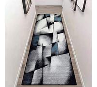 Etaclover Geometric Trellis Runner Rug,Rubber Backed Non Slip,Washable,Soft Touch Runner Rug For Living Room/Kitchen/Hallway/Bedroom/Corridor