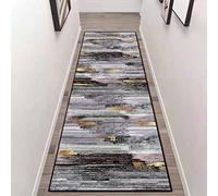 Etaclover Geometric Trellis Runner Rug,Rubber Backed Non Slip,Washable,Soft Touch Runner Rug For Living Room/Kitchen/Hallway/Bedroom/Corridor
