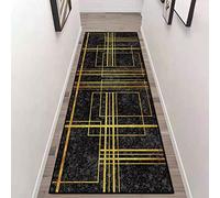 Etaclover Geometric Trellis Runner Rug,Rubber Backed Non Slip,Washable,Soft Touch Runner Rug For Living Room/Kitchen/Hallway/Bedroom/Corridor