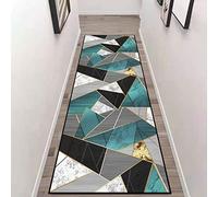 Etaclover Hallway Rug - Modern Geometric Patterns - For Hallway, Bathroom, Living Room, Bed, Kitchen