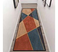 Etaclover Hallway Runner - Modern Geometric Patterns - For Hallway, Bathroom, Living Room, Bed, Kitchen & More