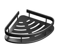 Étagère d'angle de douche - Rack d'organisateur de salle de bain adhésif, étagère de baignoire murale | Porte-rangement sans filet, rangement d'angle de salle de bain à la rouille pour la cuisine, esp