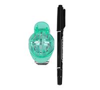 ETAINGYEUN Golf Ball Liner Marker Template Drawing Tool for Better Alignment Training Plastic: Green Red Blue Golf Accessory (Green)
