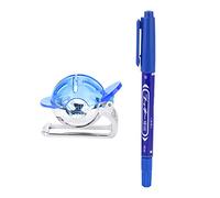 ETAINGYEUN Golf Ball Liner Marker Template Drawing Tool for Better Alignment Training Plastic: Green Red Blue Golf Accessory (Blue)