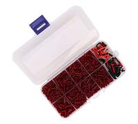 ETAINGYEUN POWERTI 1500Pcs Badminton Racket Racquet Grommets Eyelets Efficiently Protection Abrasion Nylon Chinese Red