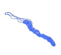 ETAINGYEUN Sturdy And Sturdy Nylon Rope Slow Feed Feed Mesh Bag Silver Electroplated Iron Round Medium Horse Feeder Blue Green Red (M Size)