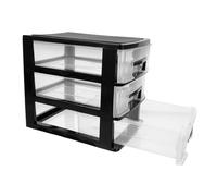 ETANULPEX Storage Cabinet Multiple Handles Circle Cookie Cutter Pantry Drawers Slide Out Shelves Sputnik Personalized Stocking Decoration for Decorating Stackable Storage Drawers Pots Black/5564