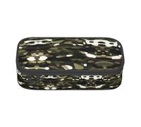 ETASUIOL Abstract Camouflage Print Special Pencil Case,Large Capacity,Can Hold Pens,Pencils and Small Accessories