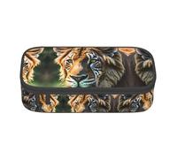 ETASUIOL African Animals Print Special Pencil Case,Large Capacity,Can Hold Pens,Pencils and Small Accessories