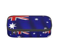 ETASUIOL Australian Flag Print Special Pencil Case,Large Capacity,Can Hold Pens,Pencils and Small Accessories