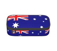 ETASUIOL Australian Flag Print Special Pencil Case,Large Capacity,Can Hold Pens,Pencils and Small Accessories