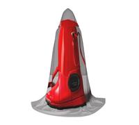 ETASUIOL London Red Telephone Boot Print Hooded Cloak For Halloween,Wizard Vampire Grim Reaper Costumes,Renaissance Style