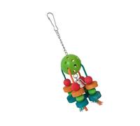 ETAWDE 5pack Pet Bird Chewable Toy Bird Cage Ornaments Parrots Intelligence Training Tool for Large Bird Cages