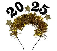 ETAWDE Unique 2025 Star Headband Golden Headpieces Women's Fashion Headband For Birthday And Wedding Celebrations