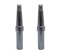 ETC Chisel Screwdriver Soldering Tip 0.126" / 3.2mm for WESD50 WES50 WESD51 WES51 PES50 LR20 PES51 LR21 WE1010NA (WE1010EU WE1010EDU) WE1010 WECP ACE Brand Solder Iron Handle Tips (2)