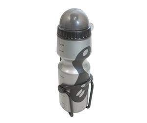 ETC EBO060 Water Bottle and Cage Set, Grey