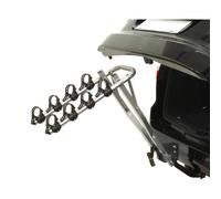 ETC ERR027 Deluxe 4-Bike Car Rack - Silver