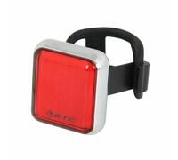 ETC Tauri 60 Lumen Waterproof Smart COB LED Rear Bike Light, USB Rechargeable