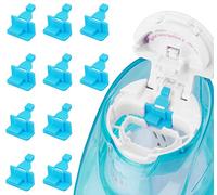 ETCBNIU Silicone Saltwater Pods Refills Accessories Compatible with Navage Nasal Care - Save Saltwater Pods for Easy Operation (10 Pack-Blue)