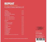 Etcetera - Florestan Bataille - Repeat Music for Piano CD - CD - N4z
