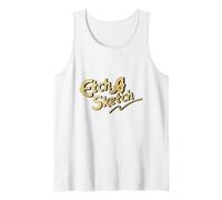 Etch A Sketch Tank Top, Men, White, Medium