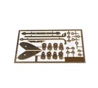 Etched Film 1:20 Simulation Ship Model Ship Anchor Yacht Anchor Pulley Assembly Ship Model Accessories