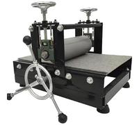 Etching Printing Press Machine, Manual Printmaking Rubbing Machine with Hand Crank, 390 * 543mm for Letterpress and Gravure