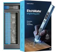 EtchMate Engraving Pen for Metal, Wood, Glass, Plastic & All Materials - Engraver Pen Tool - Teen Boy Gifts - Unique Gifts for Women, Teenage Girl - Cool Christmas Gift Ideas - Craft Kits for Adults