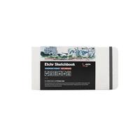 Etchr : Panoramic Sketchbook : 230gsm : 4x8in (Apx.10x20cm) : Hot Pressed