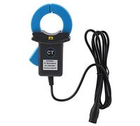 ETCR040A Clamp Current Sensor, Leakage Current Sensor with Blue BNC Plug, Non - Contact AC Current Detector for Oscilloscope Power Analyzer, 0.01A - 500A Range, 45Hz -