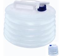 ETDEUH Collapsible Water Container with Tap, 5L Portable Water Carrier, BPA-Free, Lightweight & Space-Saving Water Storage Tank for Camping, Travel, BBQ, Outdoor & Emergency Survival (5L)