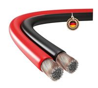 ETEC, speaker cable 30 m, CCA speaker cable, cable section 2x4,00mm², red/black