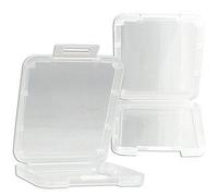 eTECH Collection 10 Pack of Clear Plastic CF/Compact Flash Memory Card Case Holder for SanDisk/Kingston/Transcend/Samsung Memory Card (Plastic Case Only, Memory Card Not Included) -- Free Shipping From USA