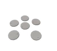 eTech4Us 12 Pack White Trolley Coin Token Removable Supermarket £1 One Pound Shopping Cart Holder - 3D Printed