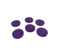 eTech4Us 24 Pack Purple Trolley Coin Token Removable Supermarket £1 One Pound Shopping Cart Holder - 3D Printed