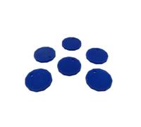 eTech4Us 48 Pack Blue Trolley Coin Token Removable Supermarket £1 One Pound Shopping Cart Holder - 3D Printed