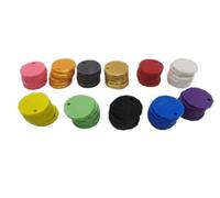 eTech4Us 6 Pack Brown Trolley Coin Token Removable Supermarket £1 One Pound Shopping Cart Holder - 3D Printed