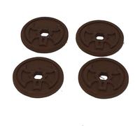 eTech4Us Set of 4 Brown Replacement Disc Part for Imaginext Batbot Bat-Tech