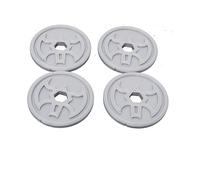 eTech4Us Set of 4 White Replacement Disc Part for Imaginext Batbot Bat-Tech