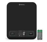 Etekcity Food Kitchen Scale, Digital Weighing Scale with 5kg Capacity, for Baking, Cooking, and Meal Prep,Packages, Liquids, Jewelry, Backlit LCD Display, Black