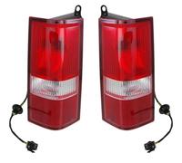 ETEKGVYVA Car Rear Light Assemblies For Chevy For Express 2003-2019 Tail Brake Light Rear Running Stop Turn Signal Reverse Warning Light GM2801214 GM2800214(Left and Right)