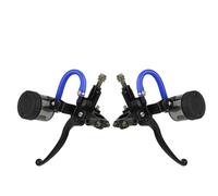 ETEKGVYVA Clutch Brake Lever Set for LC150 Motorcycle Front Brake Pump Master Cylinder Clutch Assembly Right&Left Adjustable Brake Lever Big Cup(One Pair)