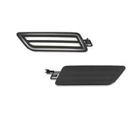 ETEKGVYVA Side Rearview Mirror Turn Signal Lights For Macan For Type For 95B 2014-2024 LED Car Front Bumper Side Marker Lights Turn Signal Parking Lights(Smoke Lens White)