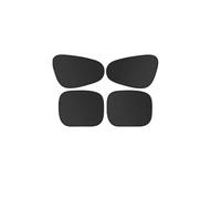 ETEKGVYVA Universal Folding Sun Shade Car Sun Shade Protection Car Curtain Car Rear Window Mesh Sun Visor Summer Protection Window Film Car Window Shade Sun Shades(Black-Front-Rear4pcs)
