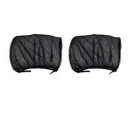 ETEKGVYVA Universal Folding Sun Shade Car With The Whole Car Ventilation Breathable Shading Cooling Car Door Screen Window Car Window Net Car Window Shade Sun Shades(Rear window)