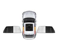 ETEKGVYVA Universal Folding Sun Shade For Nissan For X-Trail For E-Power For Rogue For T33 2021~2025 Car Skylight Windshield Protector Accessorie Car Window Shade Sun Shades(Rear side windows)
