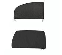 ETEKGVYVA Universal Folding Sun Shade For Off-Road Vehicles SUVs Sedans 2pcs Front Rear Window Car Side Window Sun Screen Protection Mesh Netting Car Window Shade Sun Shades(B Car)